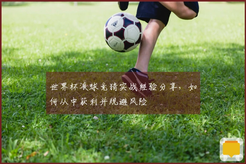 世界杯滚球竞猜实战经验分享，如何从中获利并规避风险