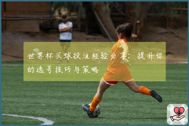 世界杯买球投注经验分享：提升你的选号技巧与策略
