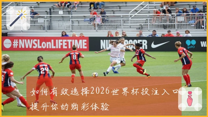 如何有效选择2026世界杯投注入口提升你的购彩体验